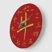 Grande Horloge Ronde or (Angle)