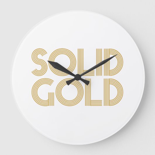 GRANDE HORLOGE RONDE OR SOLIDE (Recto)