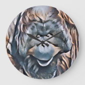 GRANDE HORLOGE RONDE ORANGUTAN (Recto)