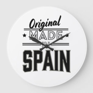 Grande Horloge Ronde Original fabriqué en Espagne