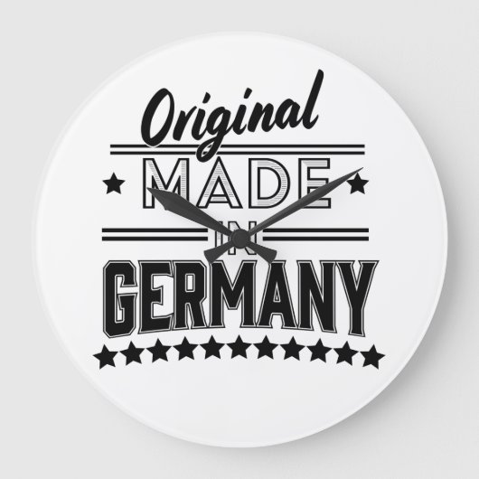 Grande Horloge Ronde Original made in Germany (Recto)