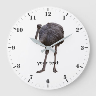 Grande Horloge Ronde Ostrich bird in natural habitat