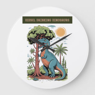 Grande Horloge Ronde Où est passée la viande