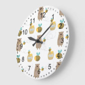 Grande Horloge Ronde Ours (Angle)