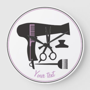 Grande Horloge Ronde Outils de coiffures
