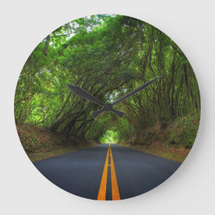 Grande Horloge Ronde ouvrez l'horloge de nature de route