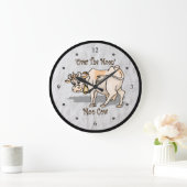 Grande Horloge Ronde "Over The Moon" (Maison)