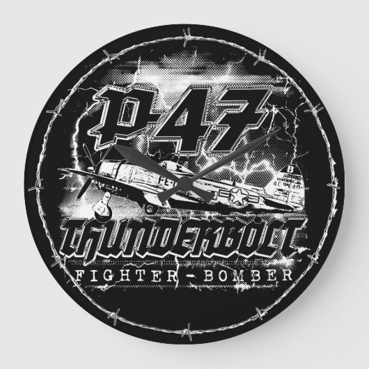 Grande Horloge Ronde P-47 Thunderbolt (Recto)