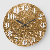 Paillettes dorées scintillantes Chunky