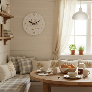 Grande Horloge Ronde Pain quotidien