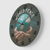 Grande Horloge Ronde Paix mondiale (Angle)