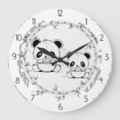 Grande Horloge Ronde panda (Recto)