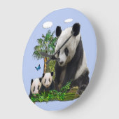 Grande Horloge Ronde Panda (Angle)