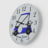 Grande Horloge Ronde Panier de golf pour le golfeur (Angle)