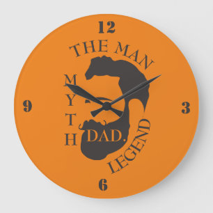 Grande Horloge Ronde Papa l'homme, le mythe, le texte de la légende ora