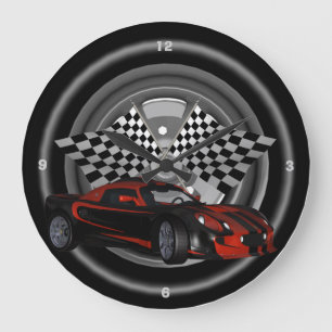 Grande Horloge Ronde "Papa" Wall Clock