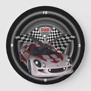 Grande Horloge Ronde Papa's # wall Clock