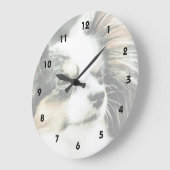 Grande Horloge Ronde Papillon (Angle)