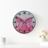 Grande Horloge Ronde Papillon (Maison)