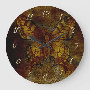 Grande Horloge Ronde Papillon Artsy