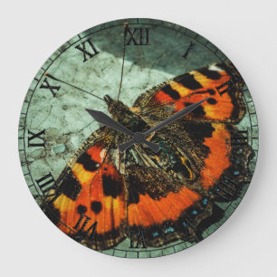 Grande Horloge Ronde Papillon Burdock