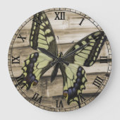 Grande Horloge Ronde Papillon Swallowtail (Recto)
