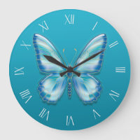 Papillon turquoise