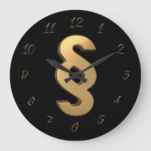 Grande Horloge Ronde Paragraphe procureur de la loi
