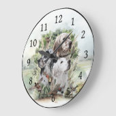 Grande Horloge Ronde Paramètres anglais (Angle)