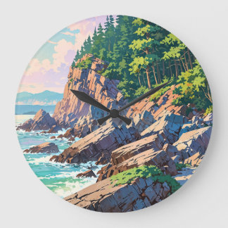 Grande Horloge Ronde Parc national Acadia, États-Unis