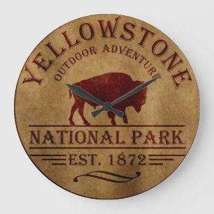 Grande Horloge Ronde parc national de yellowstone