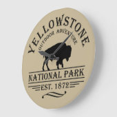 Grande Horloge Ronde Parc national de Yellowstone (Angle)