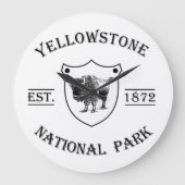 Grande Horloge Ronde Parc national de Yellowstone (Recto)