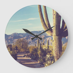 Grande Horloge Ronde Parc national du Saguaro, représentation pittoresq