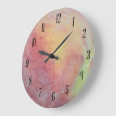 Grande Horloge Ronde Parfait Peach Large Clock (Angle)