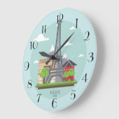 Grande Horloge Ronde Paris (Angle)