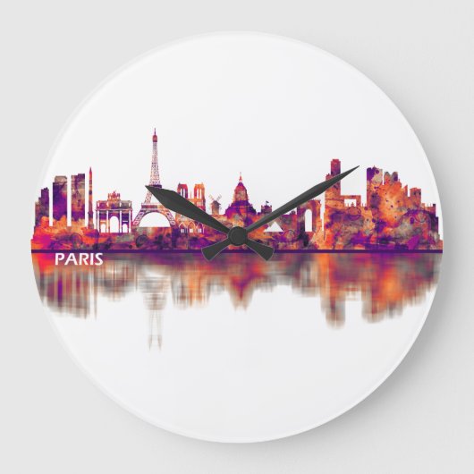 Grande Horloge Ronde Paris France Skyline (Recto)