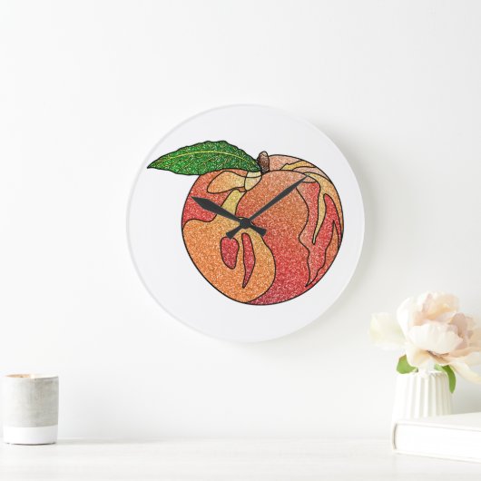 Grande Horloge Ronde Parties scintillant (Maison)