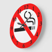 Grande Horloge Ronde Pas de tabac (Angle)