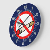 Grande Horloge Ronde Pas de tabac (Angle)