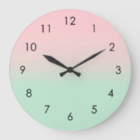 Pastel Aesthétique Ombre Gradient Pink Mint Green 