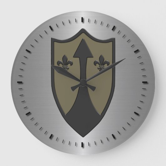 Grande Horloge Ronde Patch de la 72e brigade d'artillerie subdued COMZE (Recto)