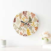 Grande Horloge Ronde Pattern de Cute Cozy (Maison)
