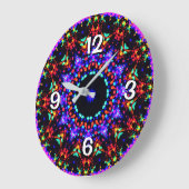 Grande Horloge Ronde Pattern de Gorgeous (Angle)