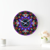 Grande Horloge Ronde Pattern de Gorgeous (Maison)