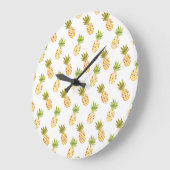 Grande Horloge Ronde Pattern Pineapple (Angle)