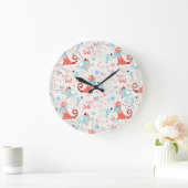 Grande Horloge Ronde Patters de Beautiful (Maison)