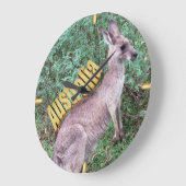 Grande Horloge Ronde Pâturage dans l'herbe (Angle)