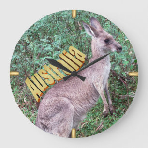 Grande Horloge Ronde Pâturage dans l'herbe