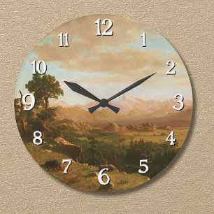 Grande Horloge Ronde Pays de la rivière des Vents - Albert Bierstadt